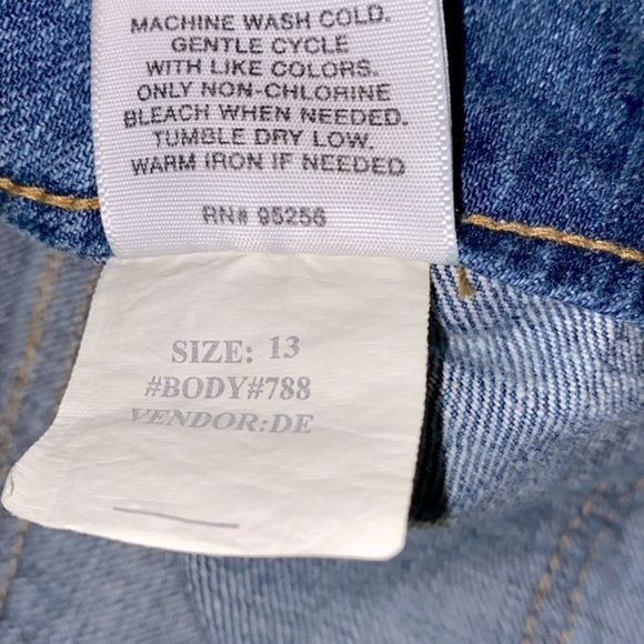 Hint jeans denim skirt size 13 - Picture 6 of 7